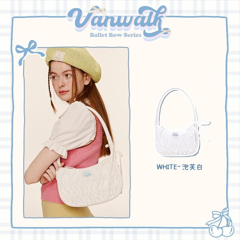 Vanwalk กระเป๋าสะพายไหล่สไตล์ลำลอง FUN MARKET V2795