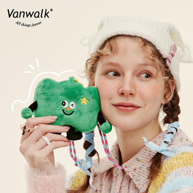 Vanwalk กระเป๋าใส่เหรียญสวนขนาดเล็กดีไซน์น่ารัก K445