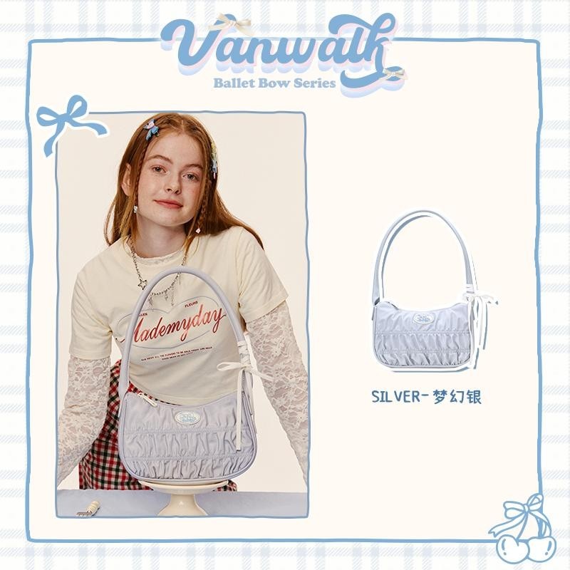 Vanwalk กระเป๋าสะพายไหล่สไตล์ลำลอง FUN MARKET V2795