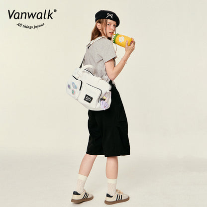 Vanwalk กระเป๋าสะพายไหล่กันน้ำแบบบับเบิ้ลไอส์แลนด์ V2829