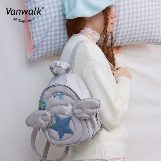 Vanwalk กระเป๋าน่ารัก Lucky Star กระเป๋าเป้ V2875