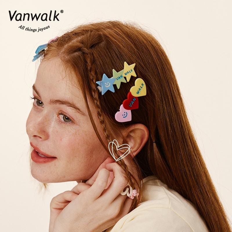 Vanwalk กิ๊บติดผมโบว์สาวน้อย Sweetheart K491