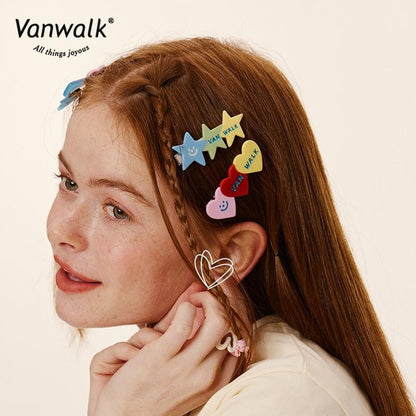 Vanwalk กิ๊บติดผมโบว์สาวน้อย Sweetheart K491