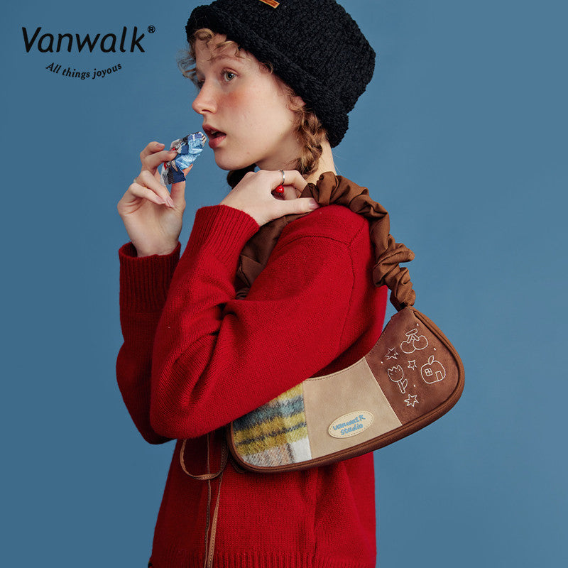 Vanwalk กระเป๋าสะพายไหล่กันน้ำ V2735