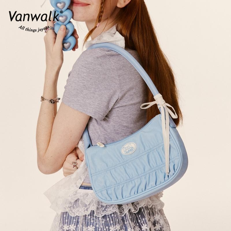 Vanwalk กระเป๋าสะพายไหล่สไตล์ลำลอง FUN MARKET V2795