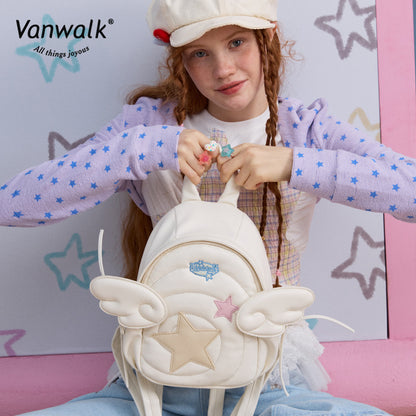 Vanwalk กระเป๋าน่ารัก Lucky Star กระเป๋าเป้ V2875