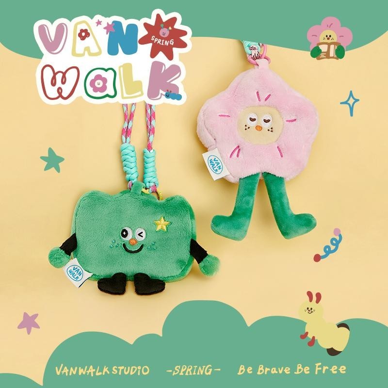 Vanwalk กระเป๋าใส่เหรียญสวนขนาดเล็กดีไซน์น่ารัก K445