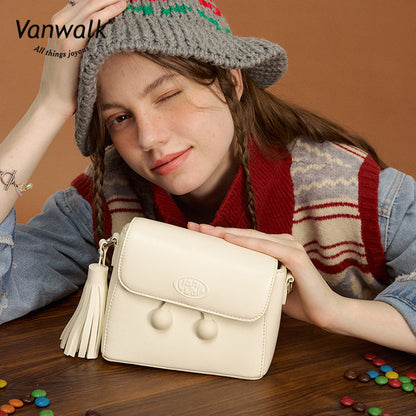 Vanwalk กระเป๋าสะพายข้างซีรีส์คริสต์มาสกันน้ำ V2874