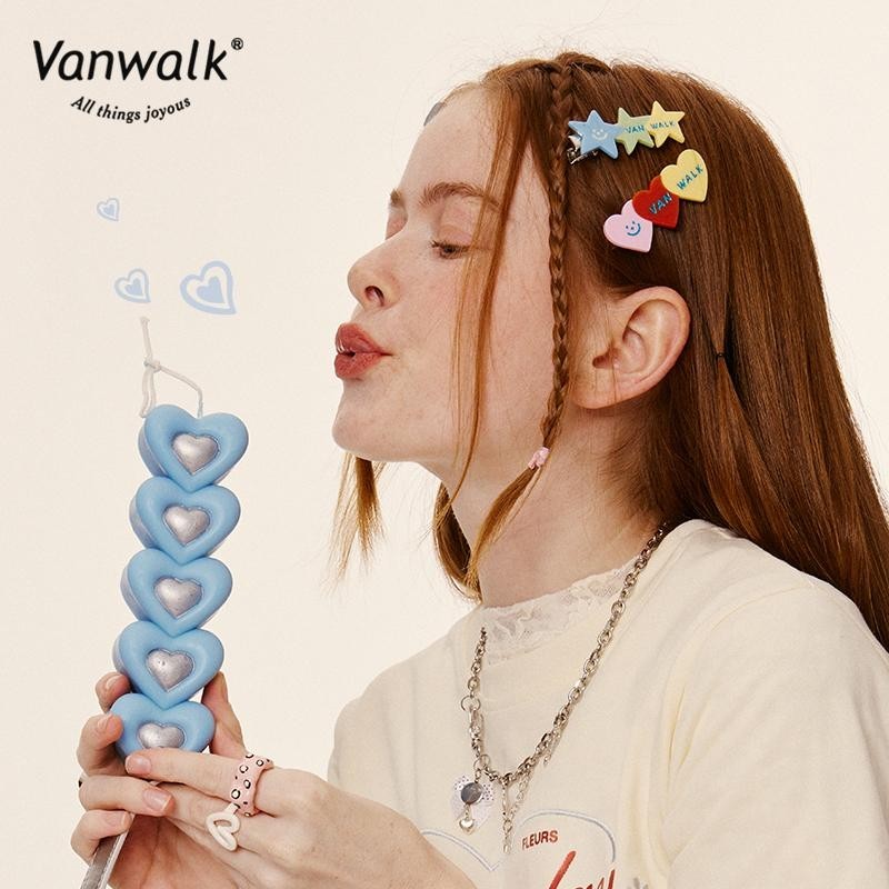 Vanwalk กิ๊บติดผมโบว์สาวน้อย Sweetheart K491