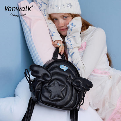 Vanwalk กระเป๋าน่ารัก Lucky Star กระเป๋าเป้ V2875