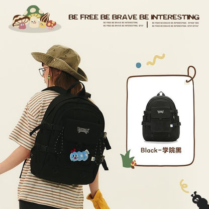 Vanwalk กระเป๋าเป้สำหรับนักเรียนขนาดใหญ่ความจุสูง Spring Ranch V2611
