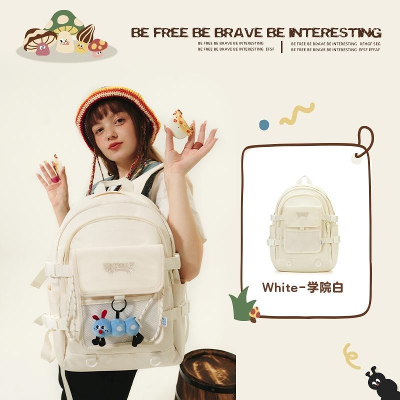 Vanwalk กระเป๋าเป้สำหรับนักเรียนขนาดใหญ่ความจุสูง Spring Ranch V2611