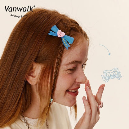 Vanwalk กิ๊บติดผมโบว์สาวน้อย Sweetheart K491