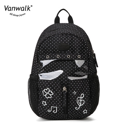 Vanwalk กระเป๋าเป้ Happy Band หลายช่อง V2901