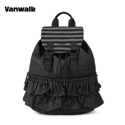 VANWALK กระเป๋าเป้สำหรับนักเรียนดีไซน์น่ารัก Lovely Note รุ่น v2904