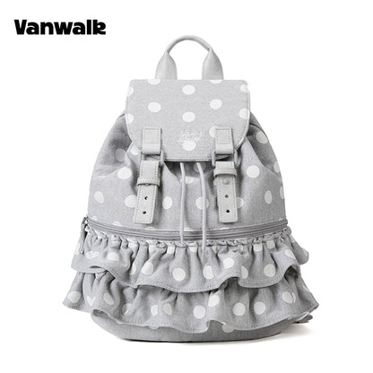 VANWALK กระเป๋าเป้สำหรับนักเรียนดีไซน์น่ารัก Lovely Note รุ่น v2904