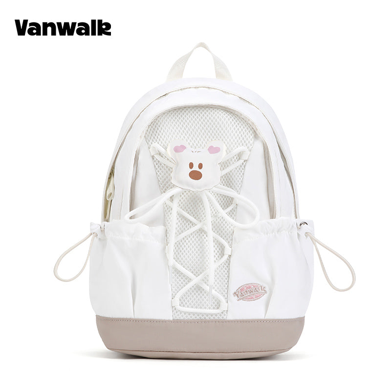VANWALK กระเป๋าเป้สำหรับนักเรียนดีไซน์น่ารัก Lovely Note รุ่น v2904