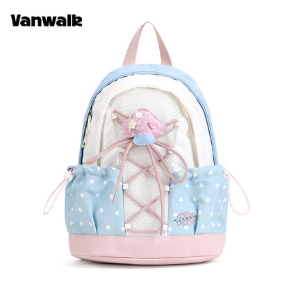 VANWALK กระเป๋าเป้สำหรับนักเรียนดีไซน์น่ารัก Lovely Note รุ่น v2904