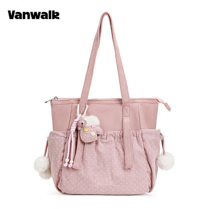 VANWALK Christmas Collection Large Capacity Shoulder Bag v3002