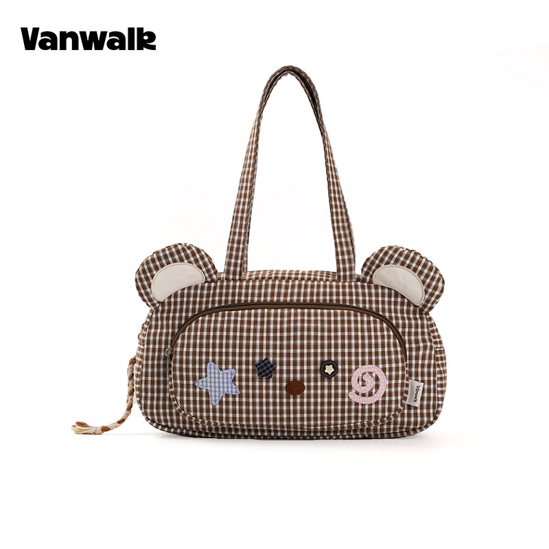 กระเป๋าสะพายไหล่แบบสมุดบันทึกดีไซน์น่ารักชุดบ้าน vanwalk รุ่น v3019