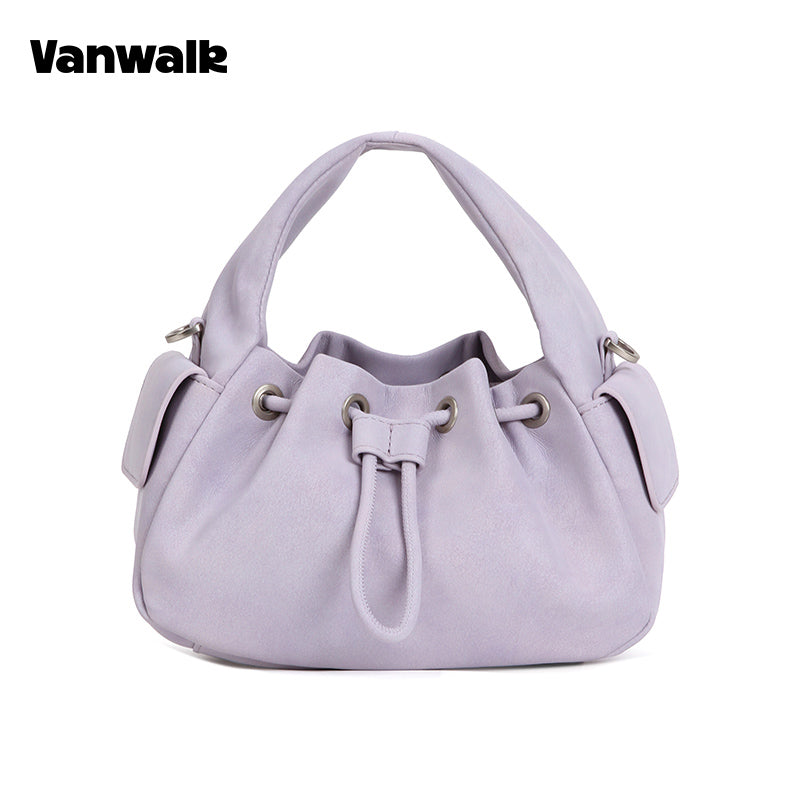 กระเป๋าสะพายไหล่ขนาดเล็ก VANWALK รุ่น Gulugulu Series Original Star ลายรูดาว ทำจากหนัง PU รุ่น V3051
