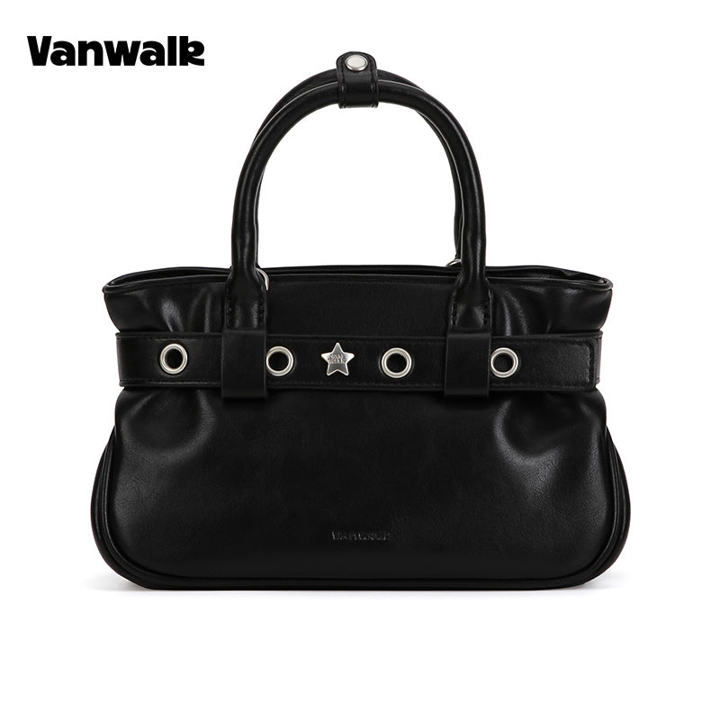 กระเป๋าสะพายไหล่ขนาดเล็ก VANWALK รุ่น Gulugulu Series Original Star ลายรูดาว ทำจากหนัง PU รุ่น V3051