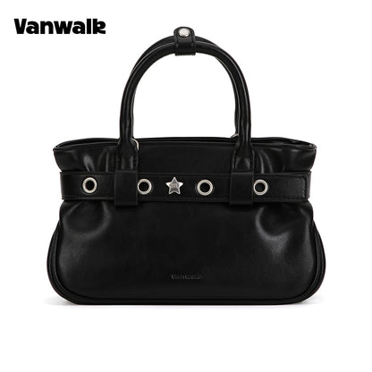 กระเป๋าสะพายไหล่ขนาดเล็ก VANWALK รุ่น Gulugulu Series Original Star ลายรูดาว ทำจากหนัง PU รุ่น V3051