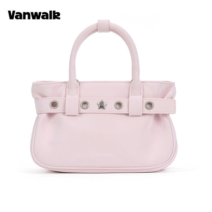 กระเป๋าสะพายไหล่ขนาดเล็ก VANWALK รุ่น Gulugulu Series Original Star ลายรูดาว ทำจากหนัง PU รุ่น V3051