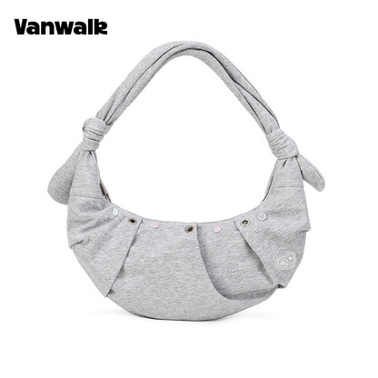 กระเป๋าสะพายไหล่ขนาดเล็ก VANWALK รุ่น Gulugulu Series Original Star ลายรูดาว ทำจากหนัง PU รุ่น V3051
